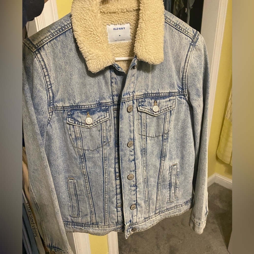 Sherpa lined Jean jacket